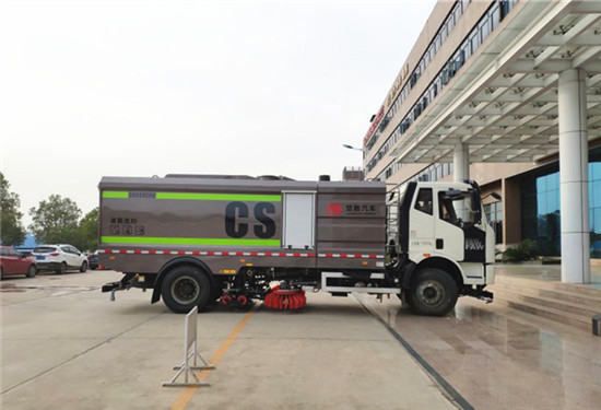 解放洗掃車-解放洗掃車廠家-解放洗掃車價格-湖北程力